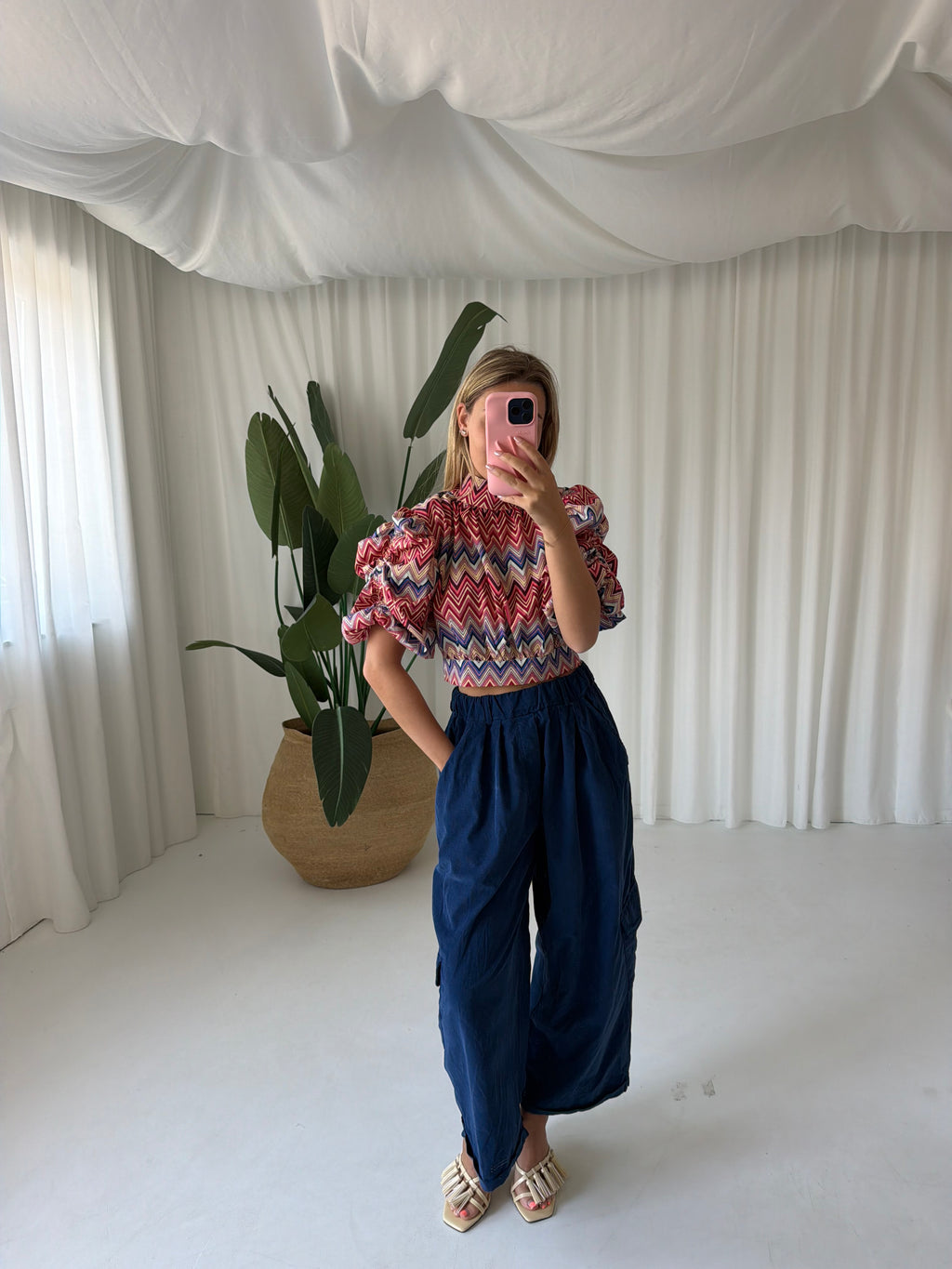 Navy pants