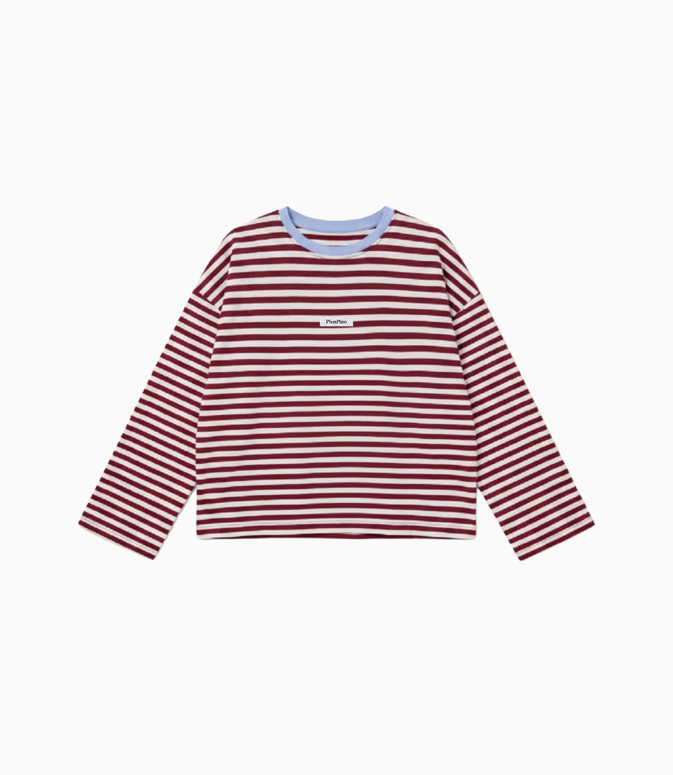 PienPino Longsleeve Bordeaux & White