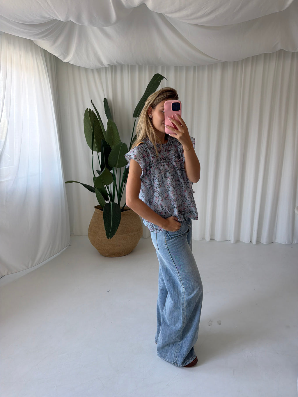 Flowery top