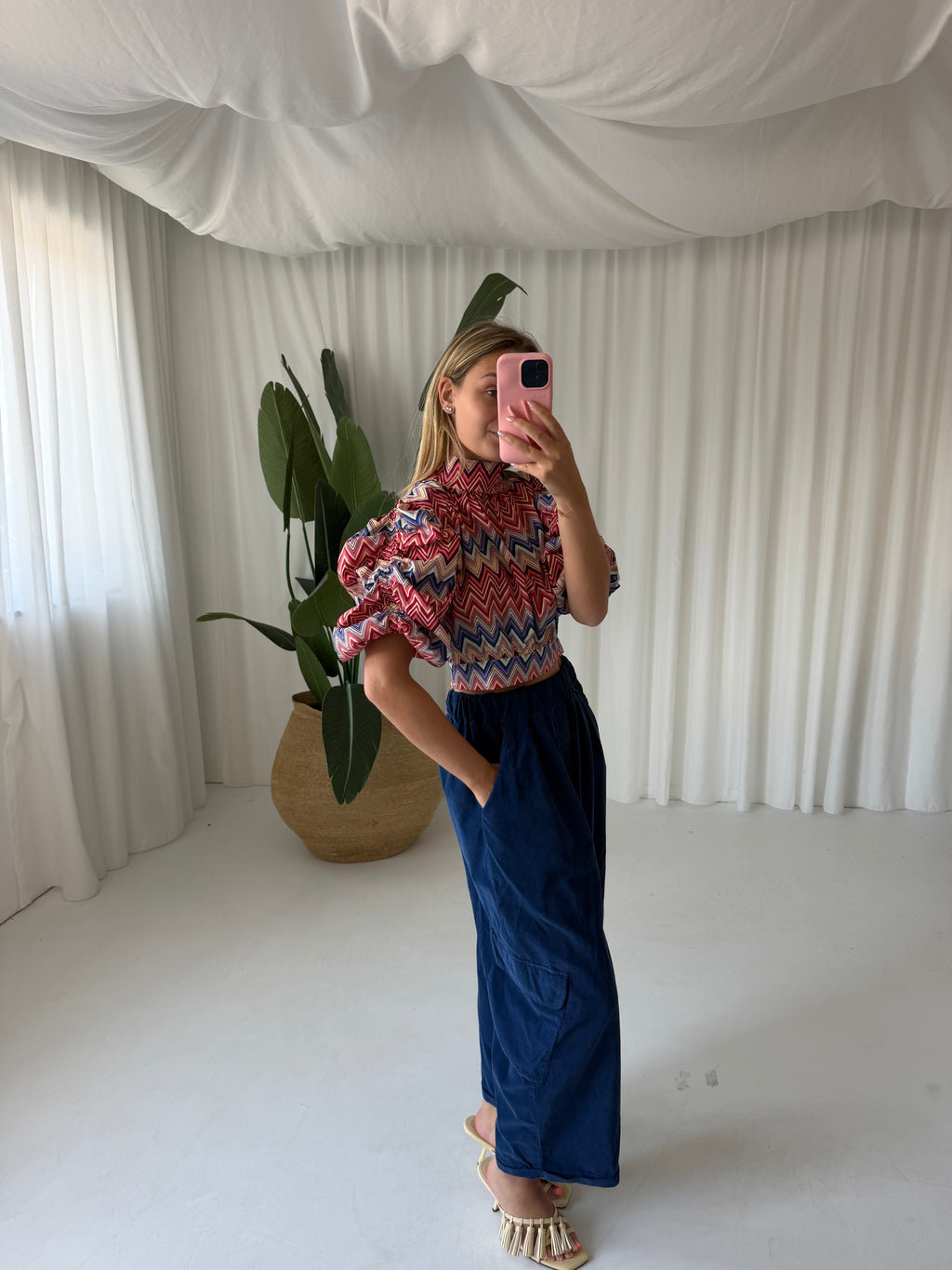 Navy pants
