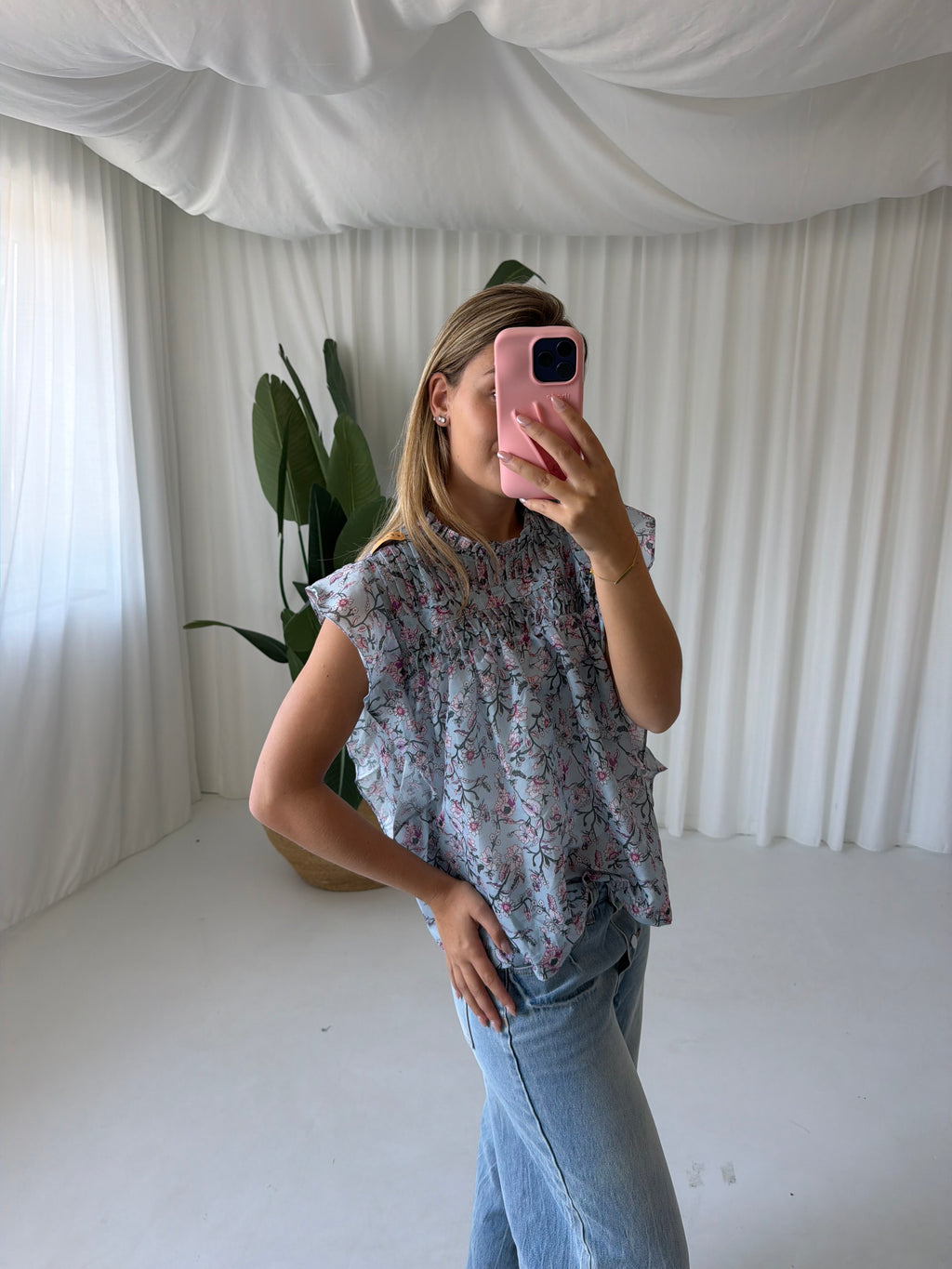 Flowery top