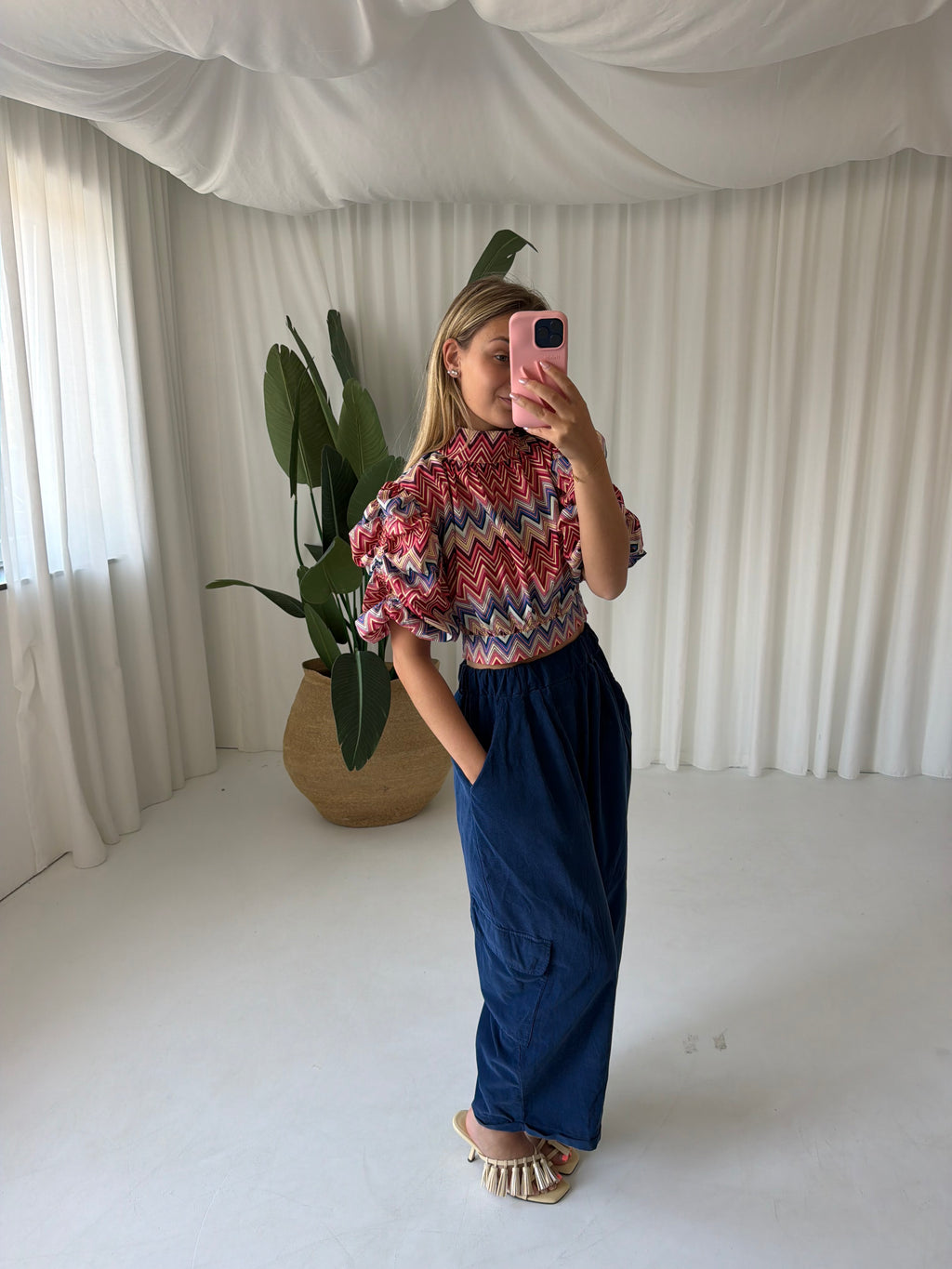 Navy pants