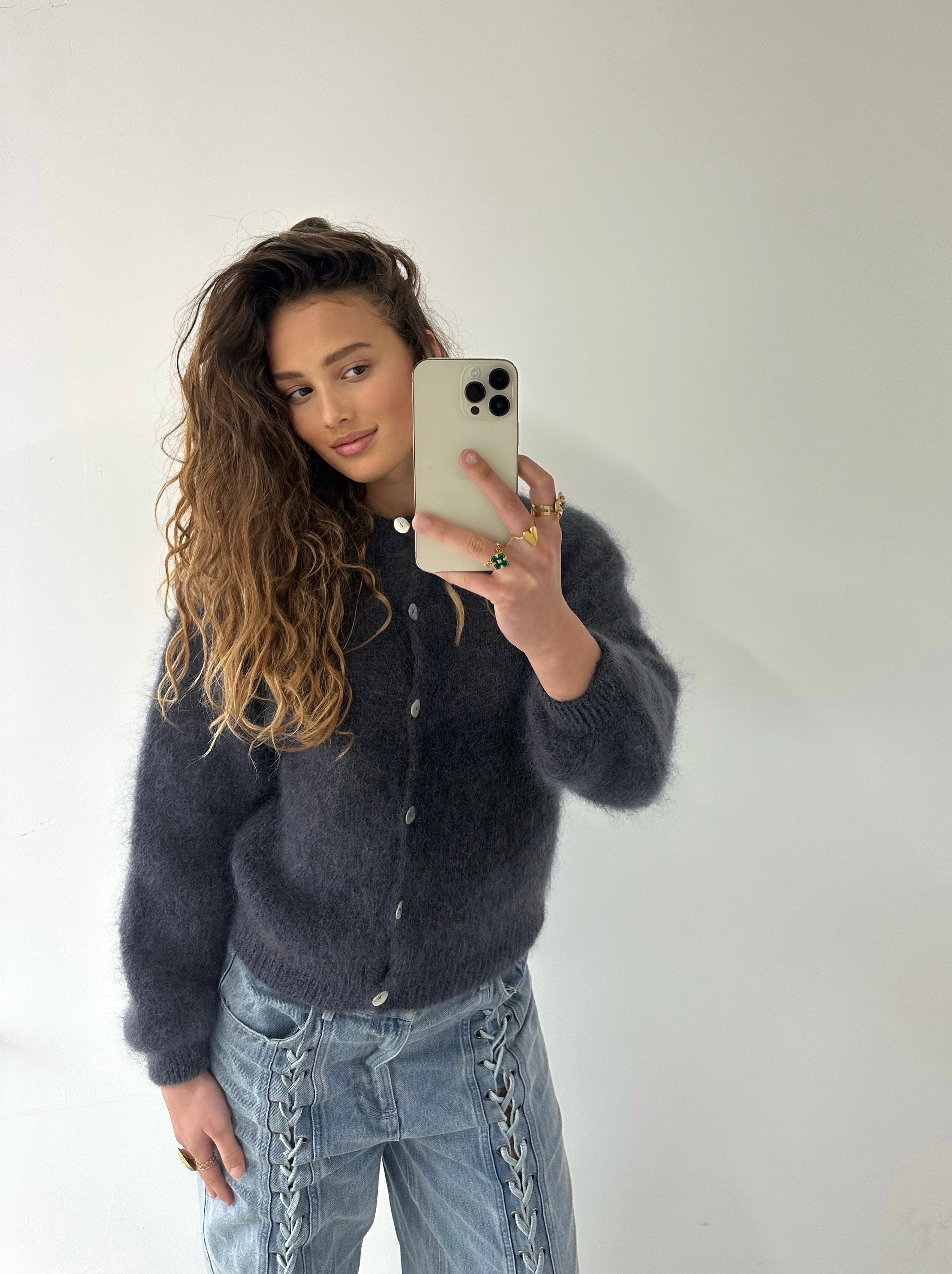 Noly Cardigan Grey
