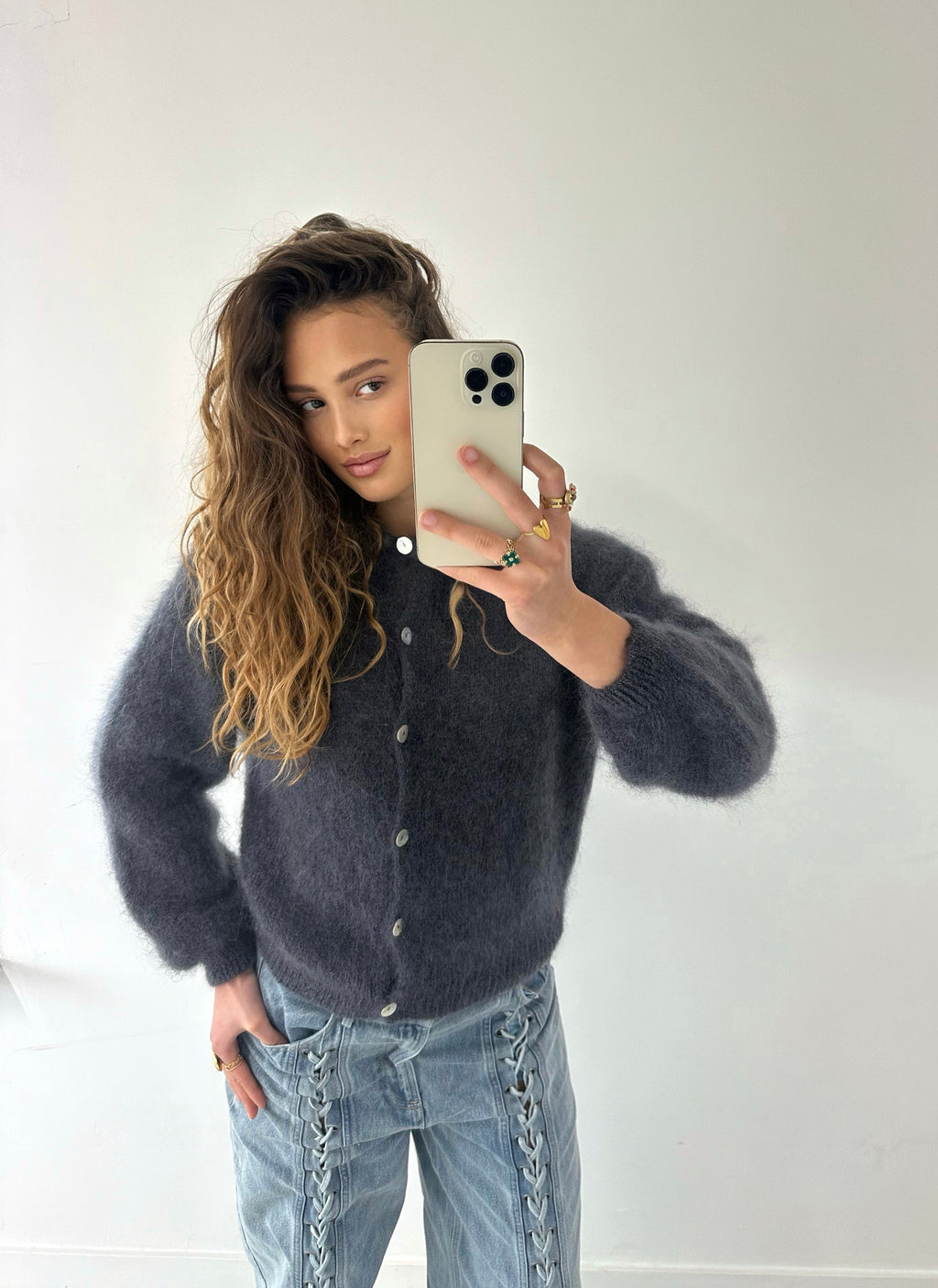 Noly Cardigan Grey