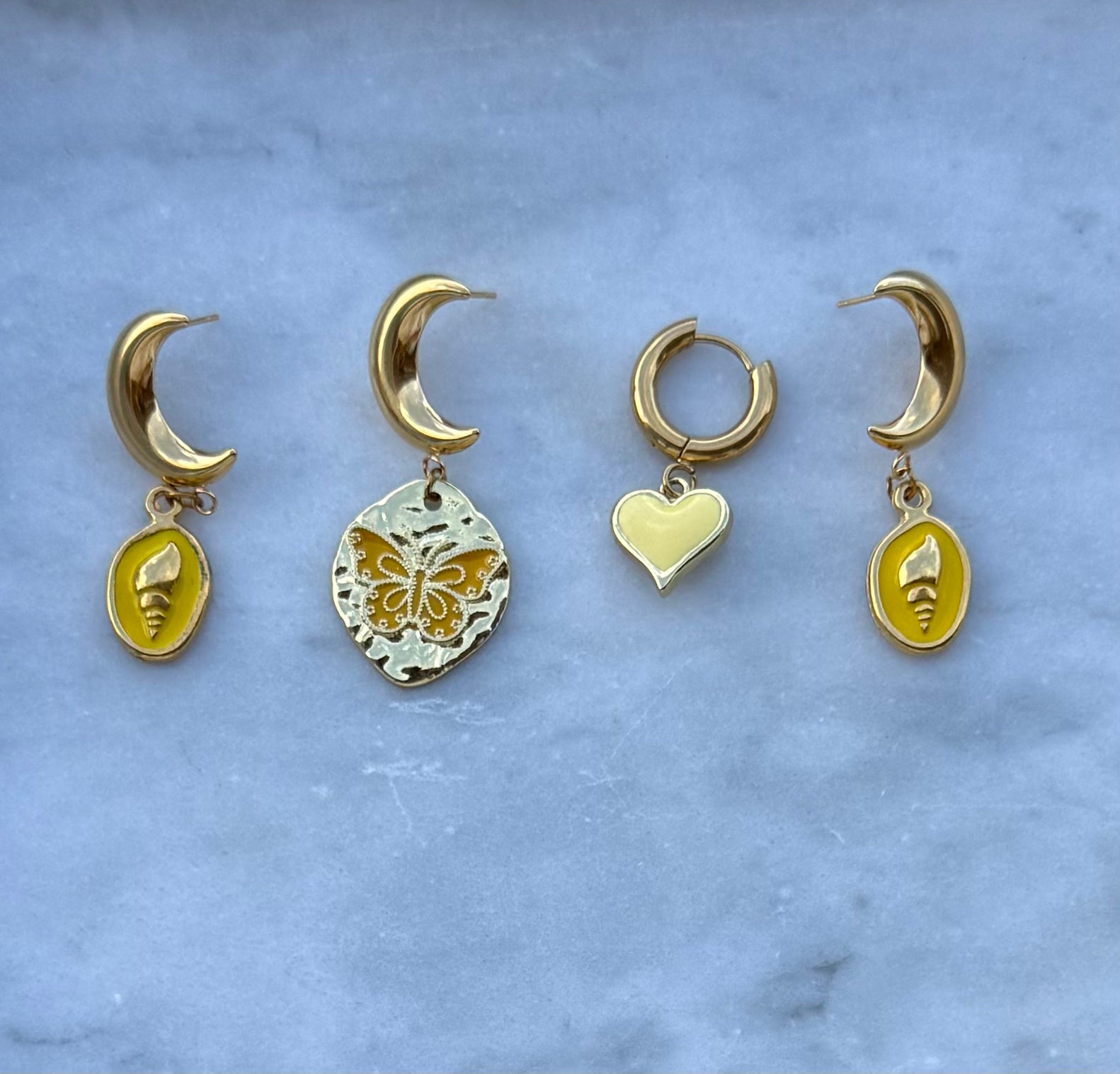 Fin Earrings