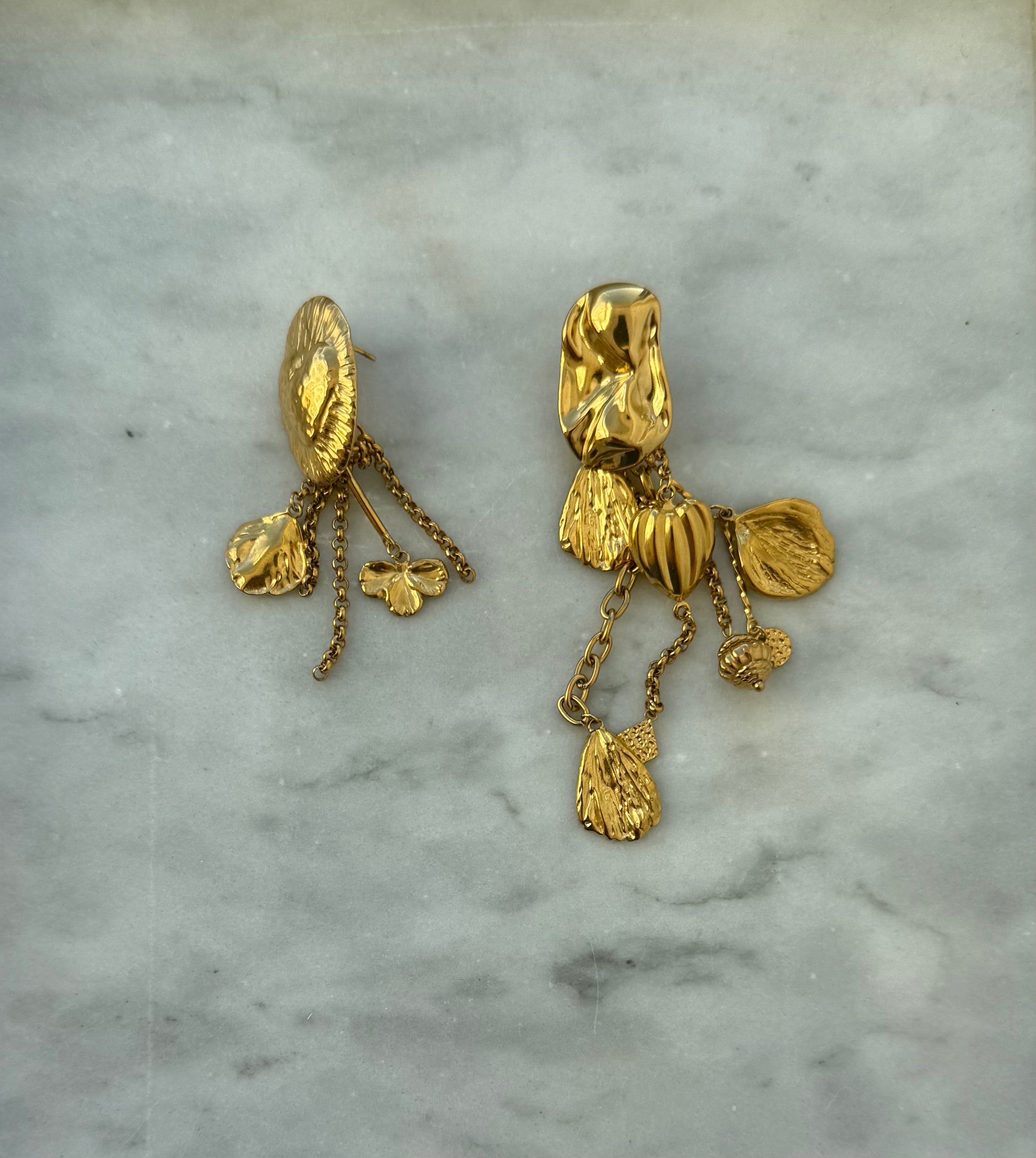 lune earrings