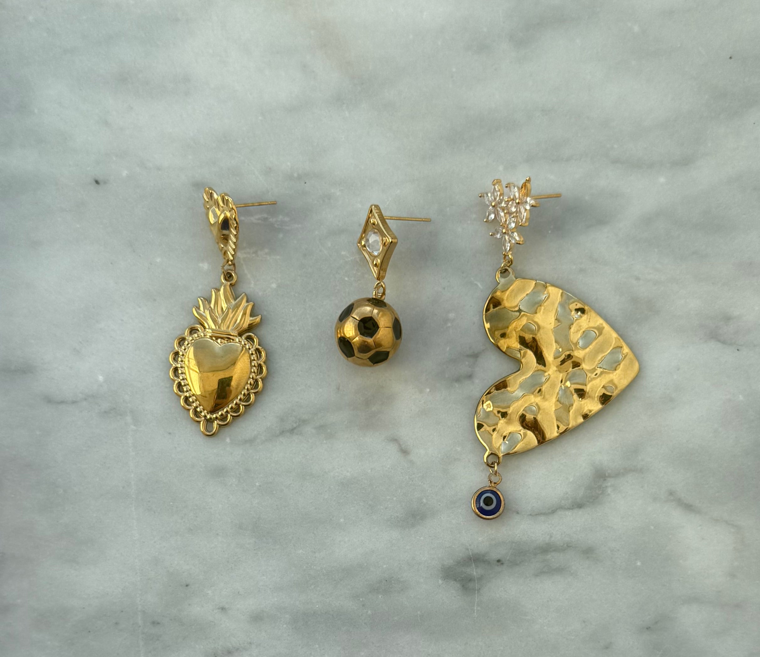 olive earrings