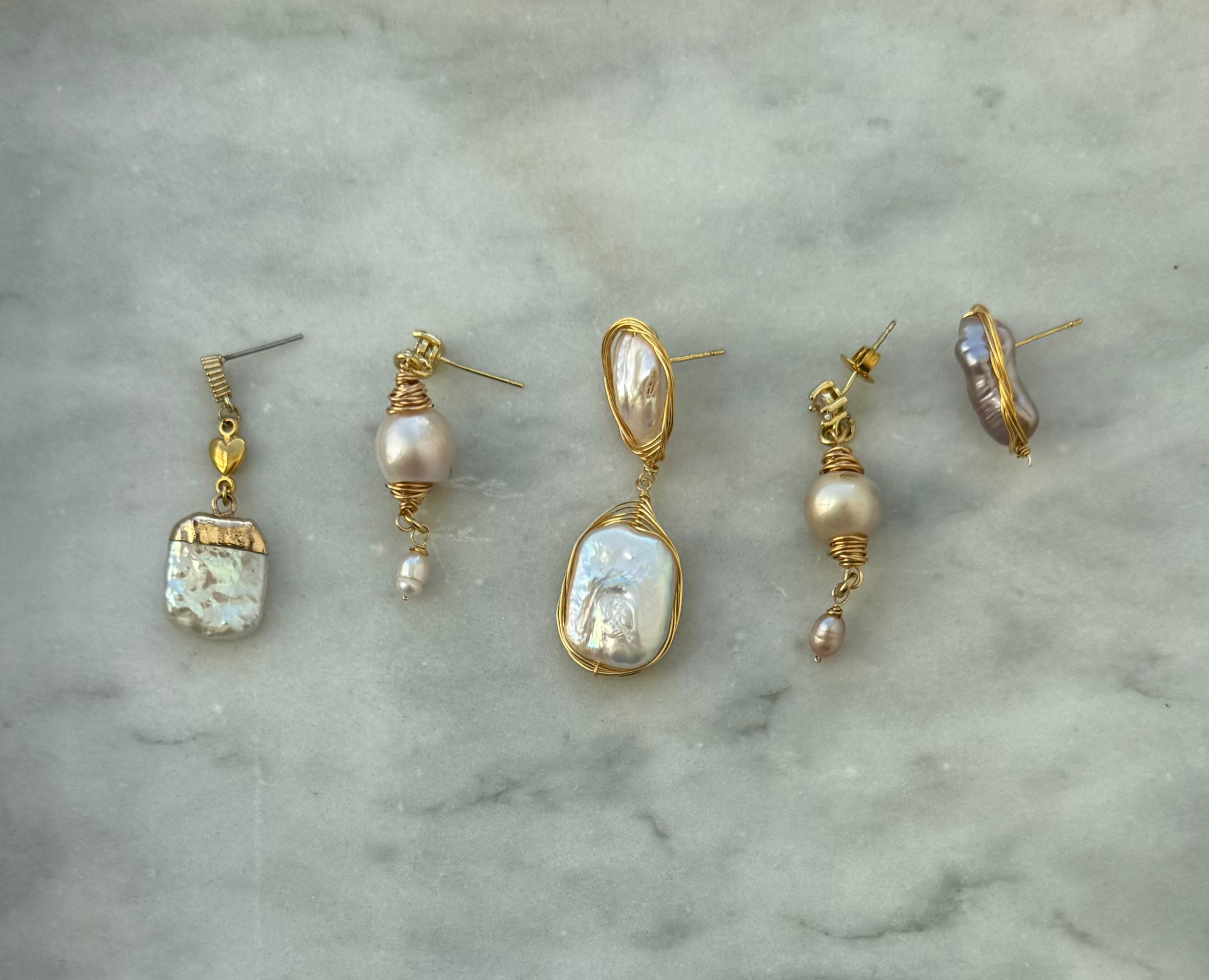olive earrings
