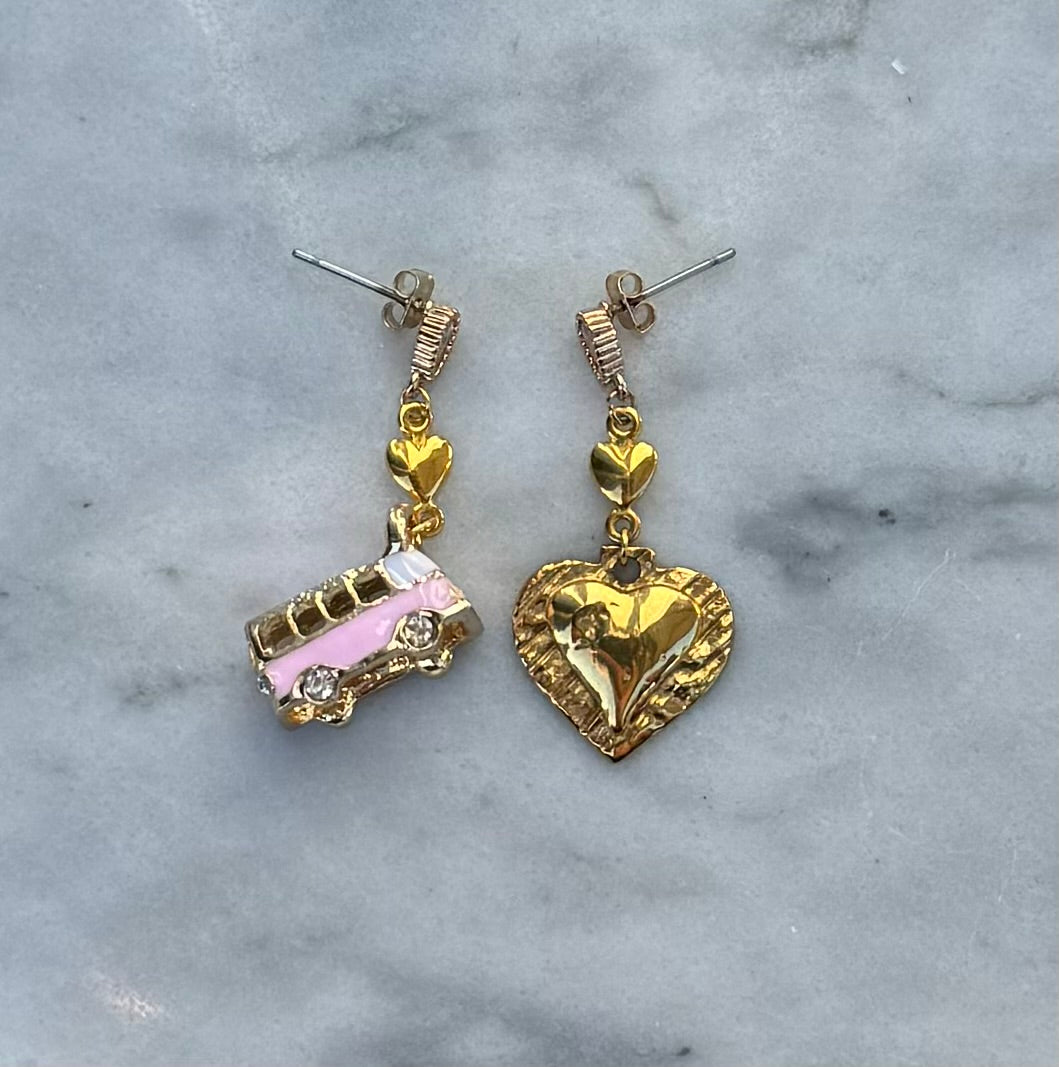 Pink Love Earrings