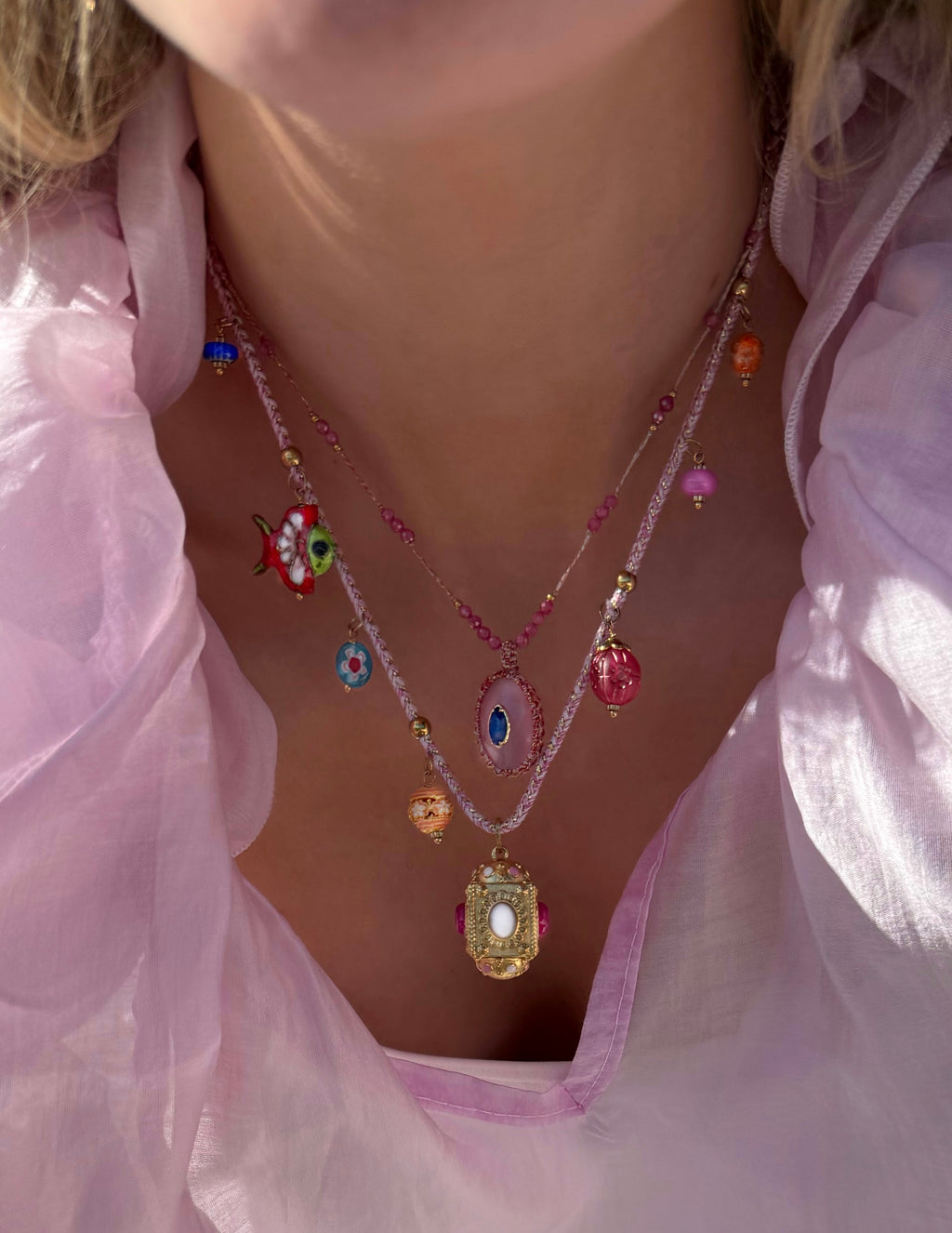 Blossom Charm Necklace