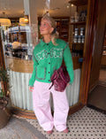 Lola in Green Knit