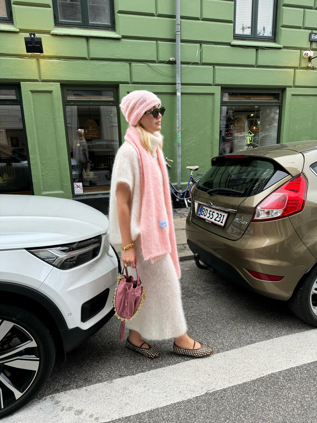 White Knitted Sweater