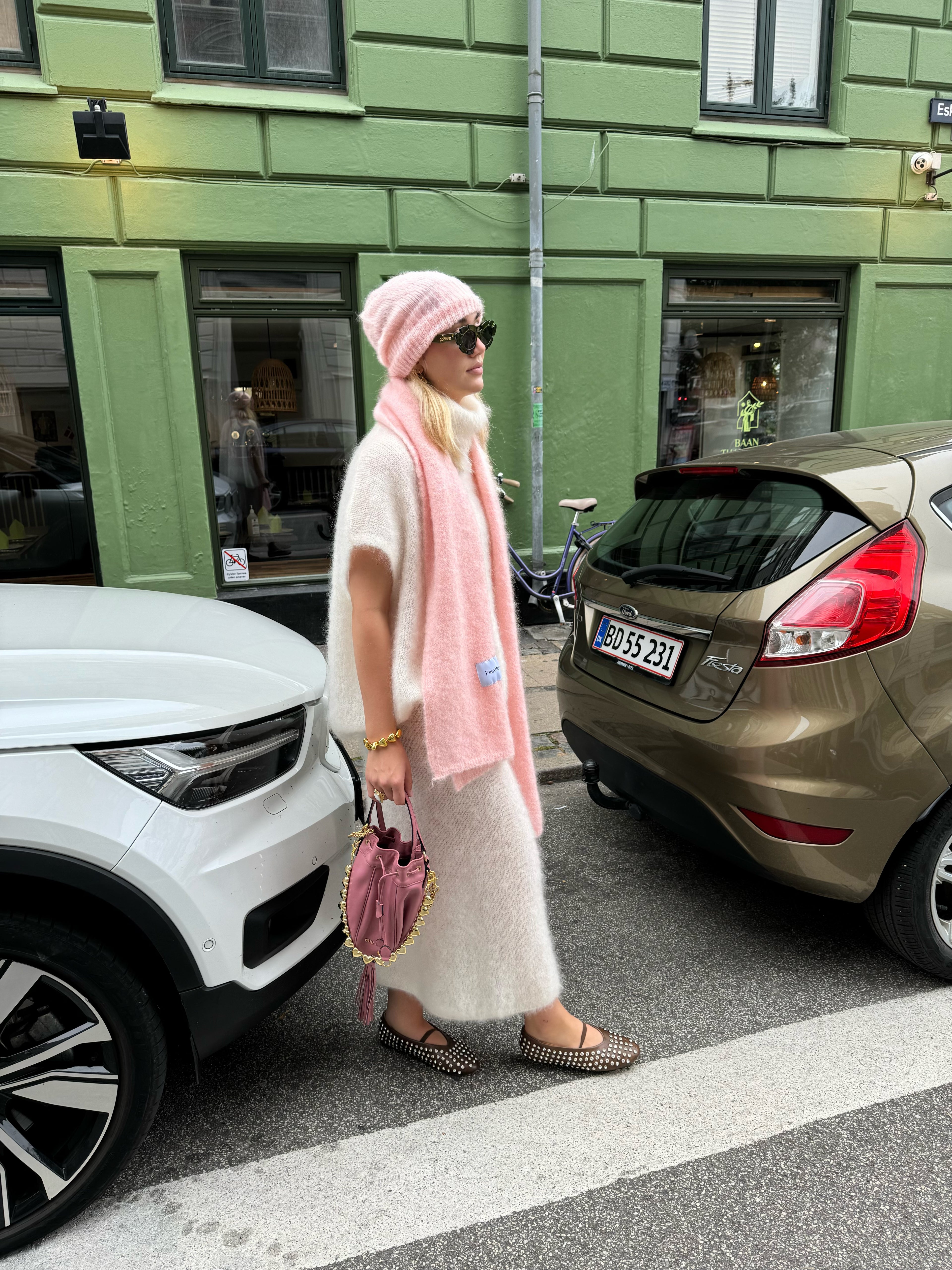 White Knitted Sweater