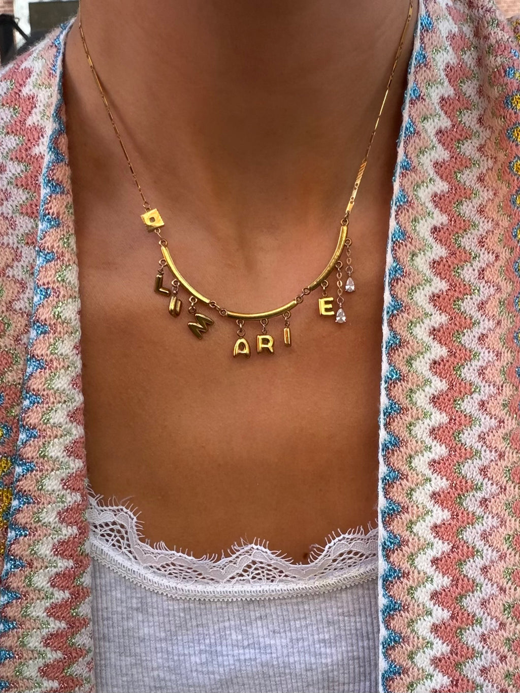 PienPino Initial Necklace