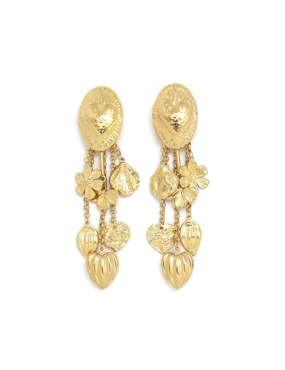 Golden Charm Earrings