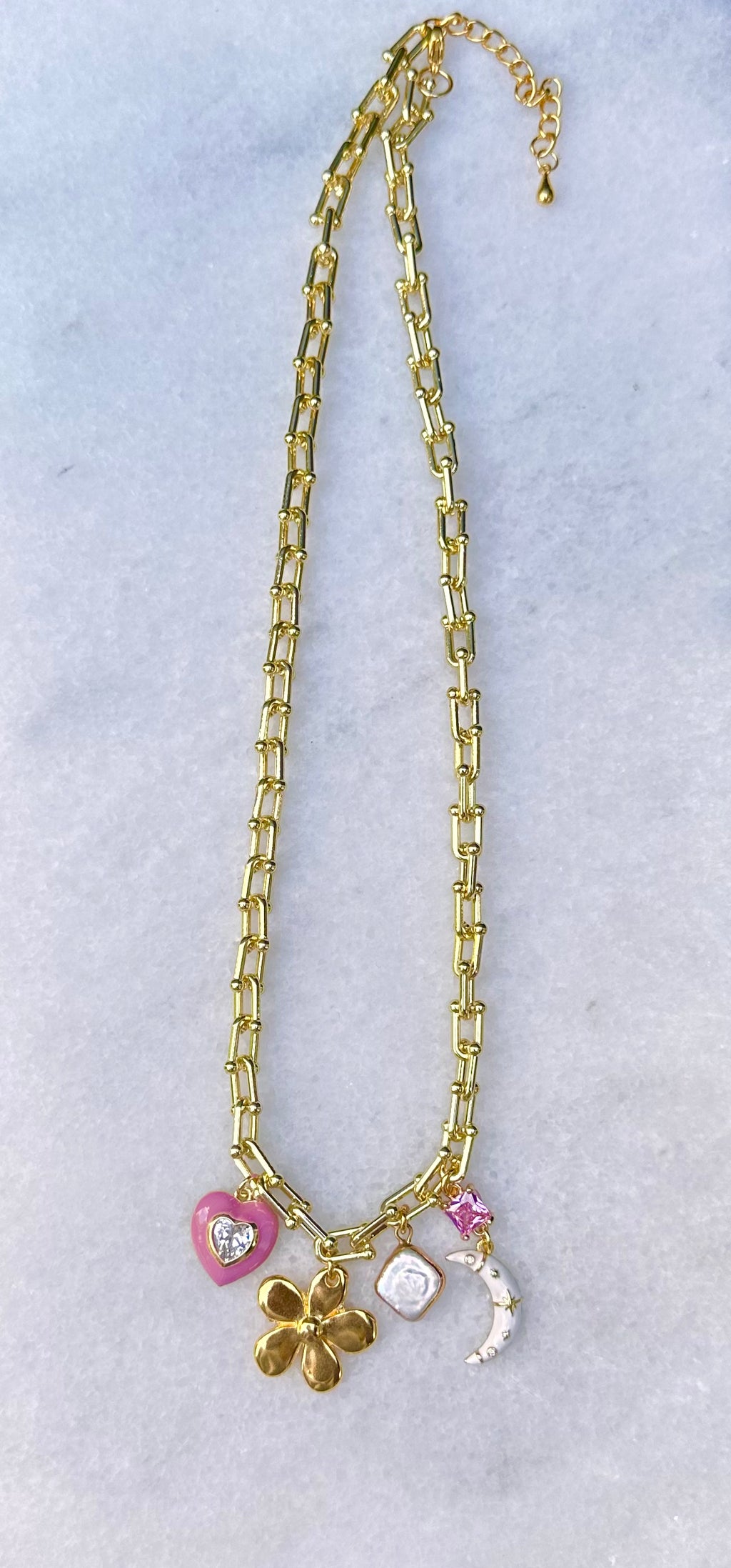 Cute Moon Necklace