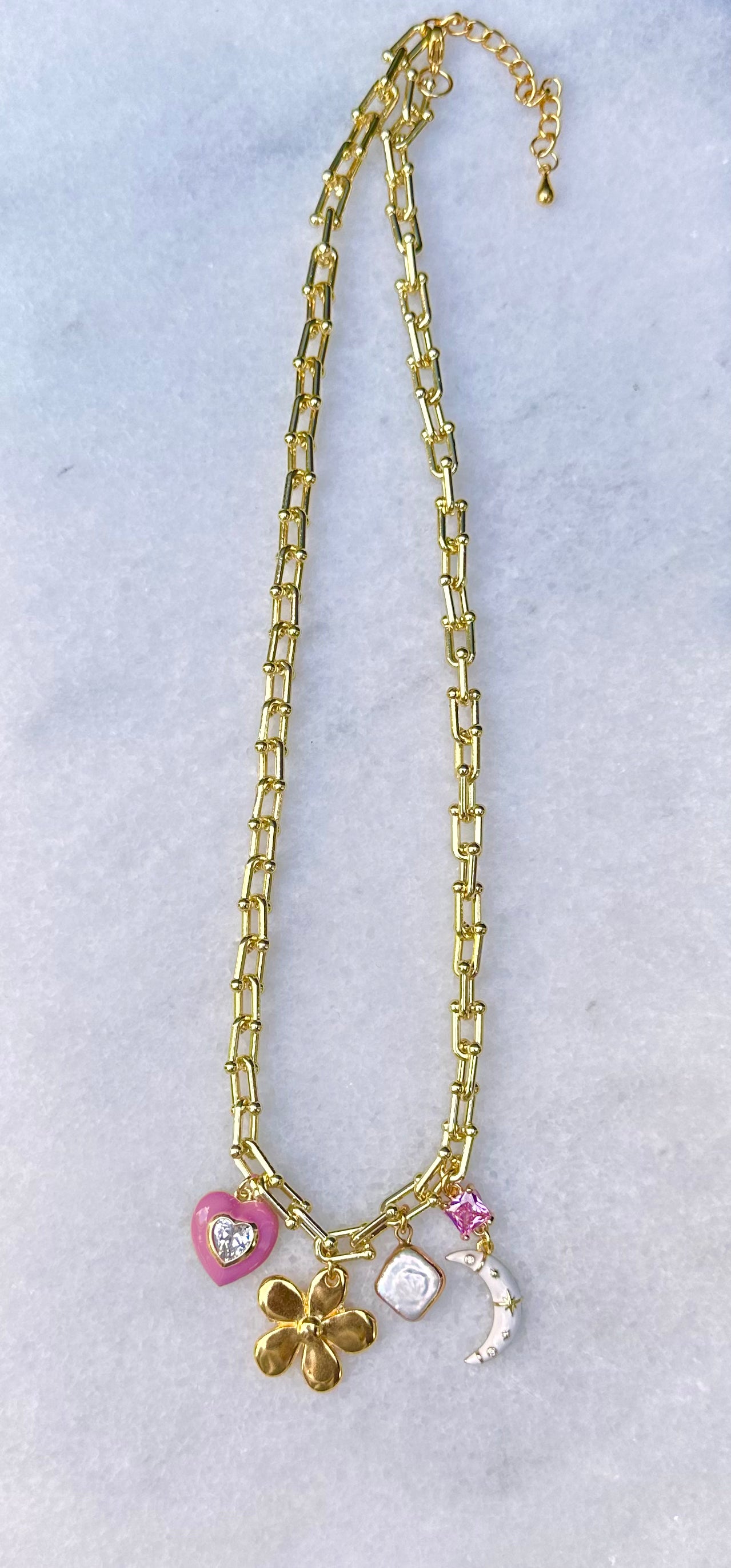 Cute Moon Necklace