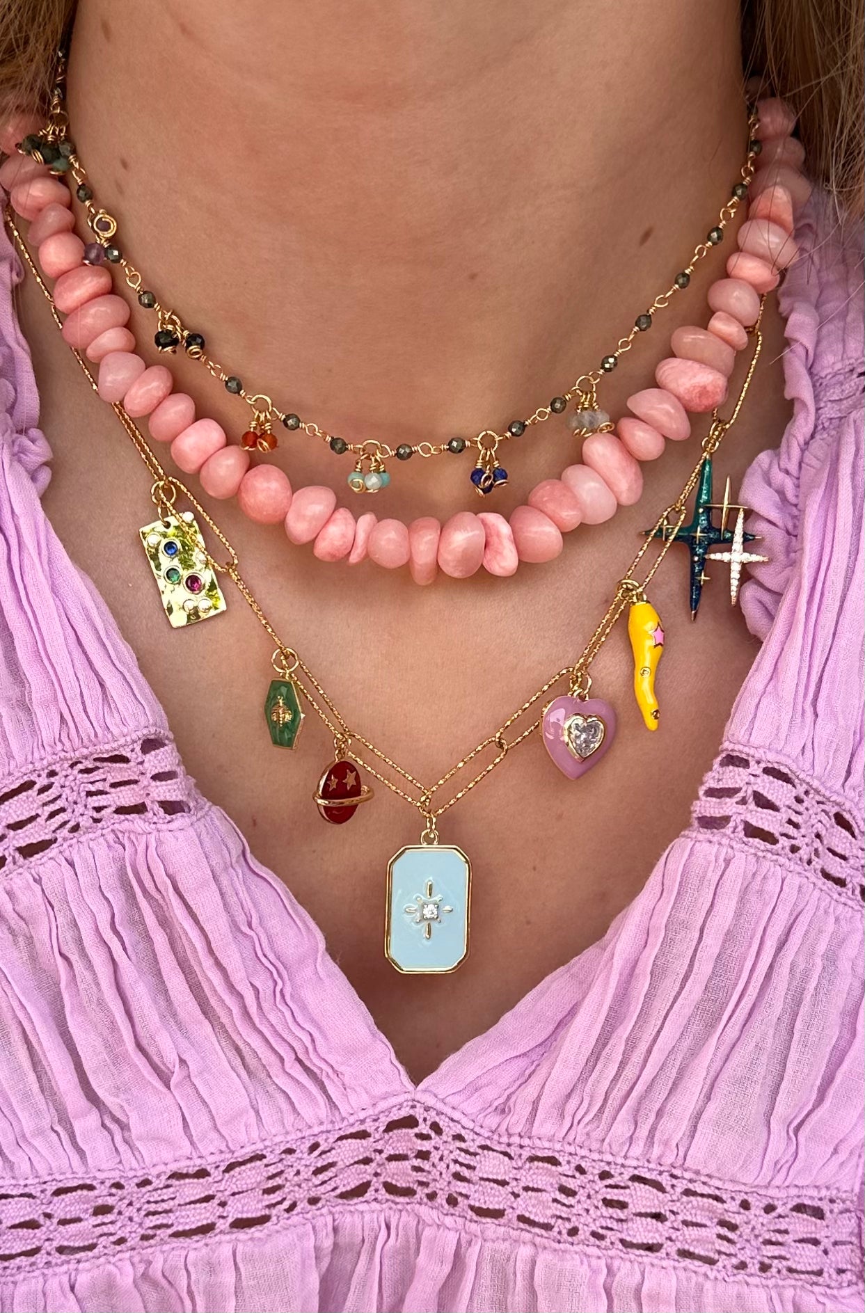Rock Summer Necklace
