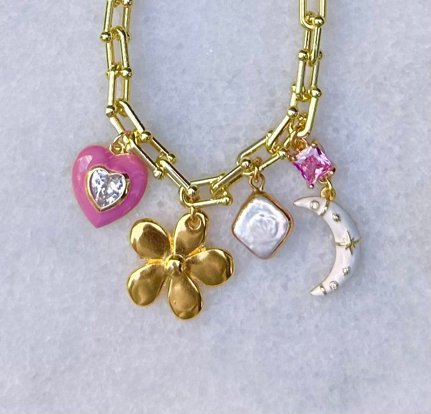 Cute Moon Necklace